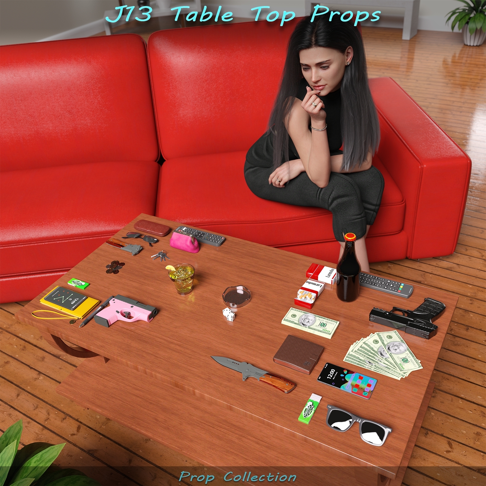 J13 Table Top Props by N/A