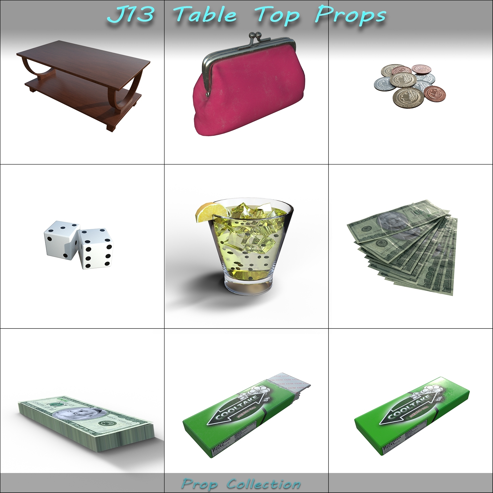 J13 Table Top Props by N/A