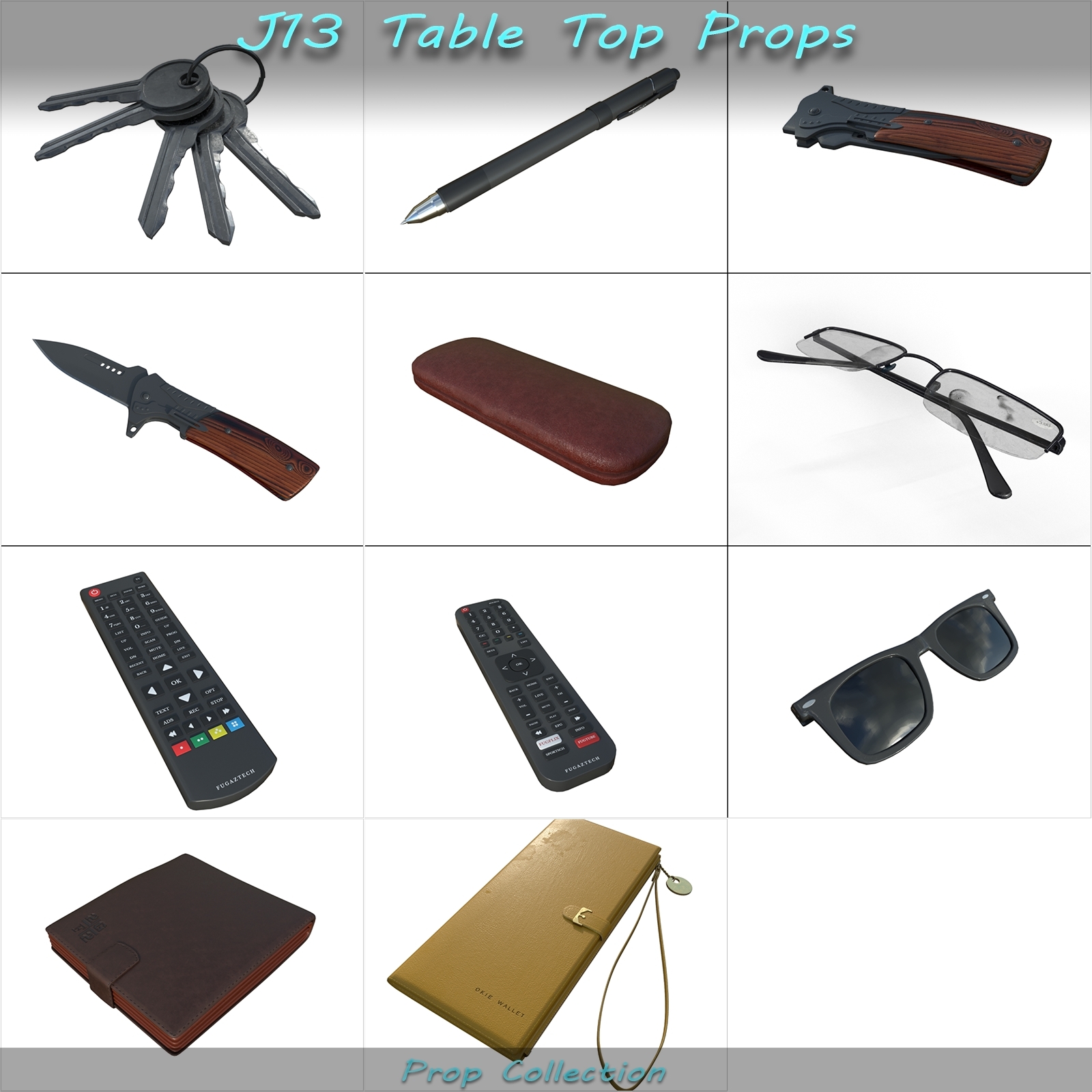 J13 Table Top Props by N/A
