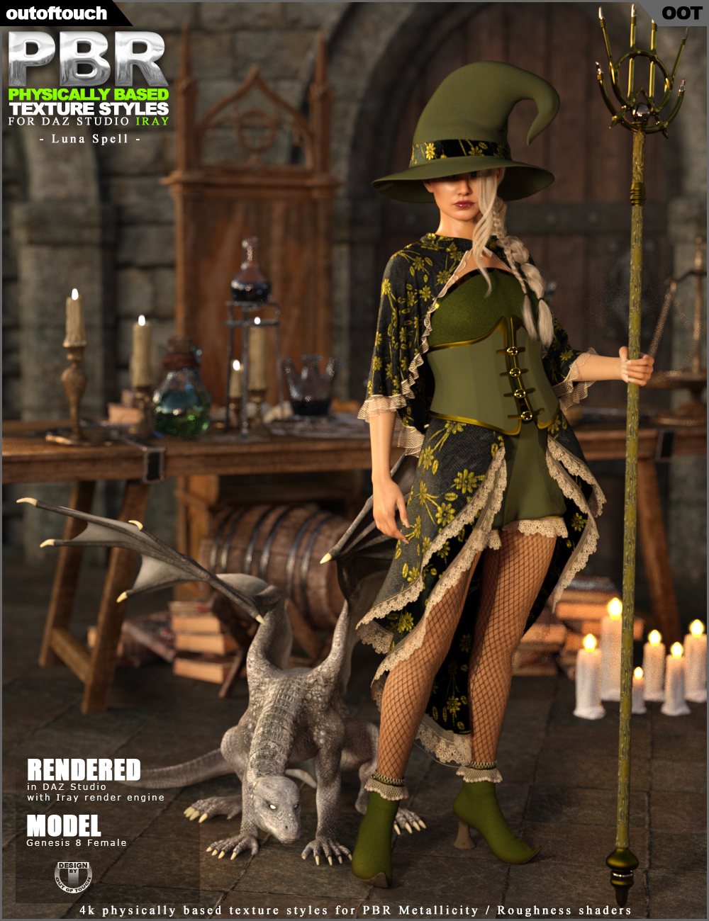 OOT PBR Texture Styles for Luna Spell by N/A