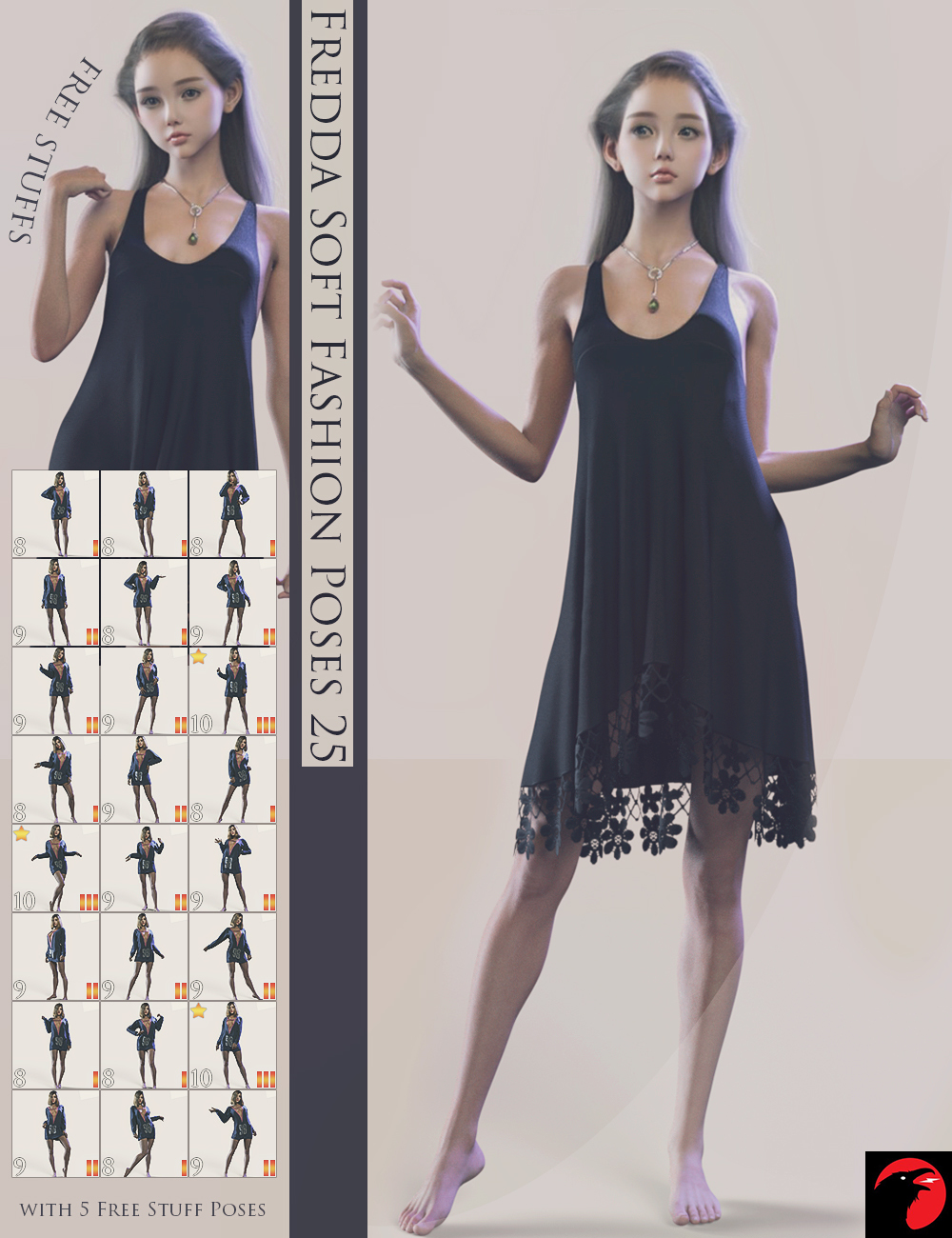 RAV Fredda Soft Fashion Poses 25 by N/A