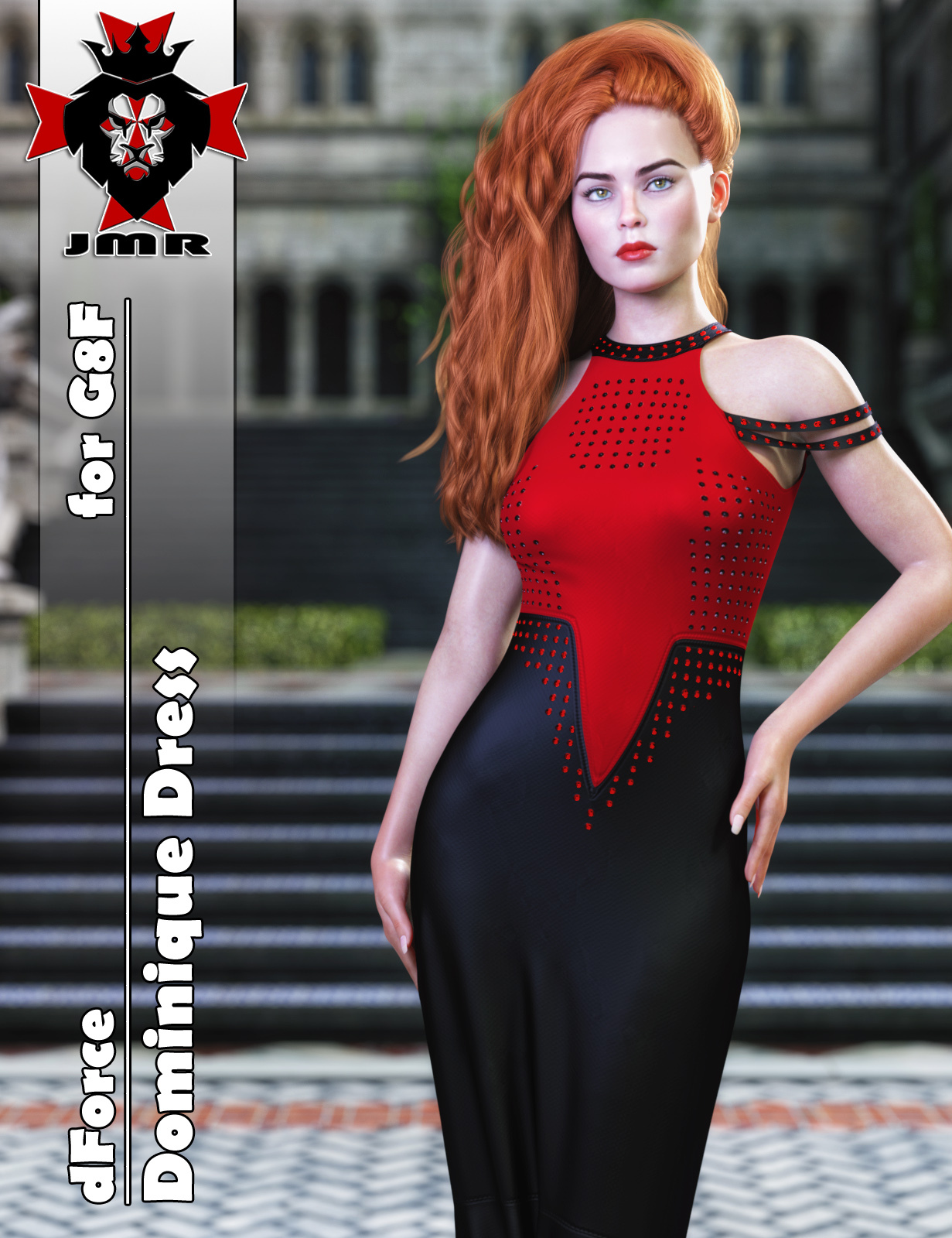 JMR dForce Dominique Dress for G8F by N/A