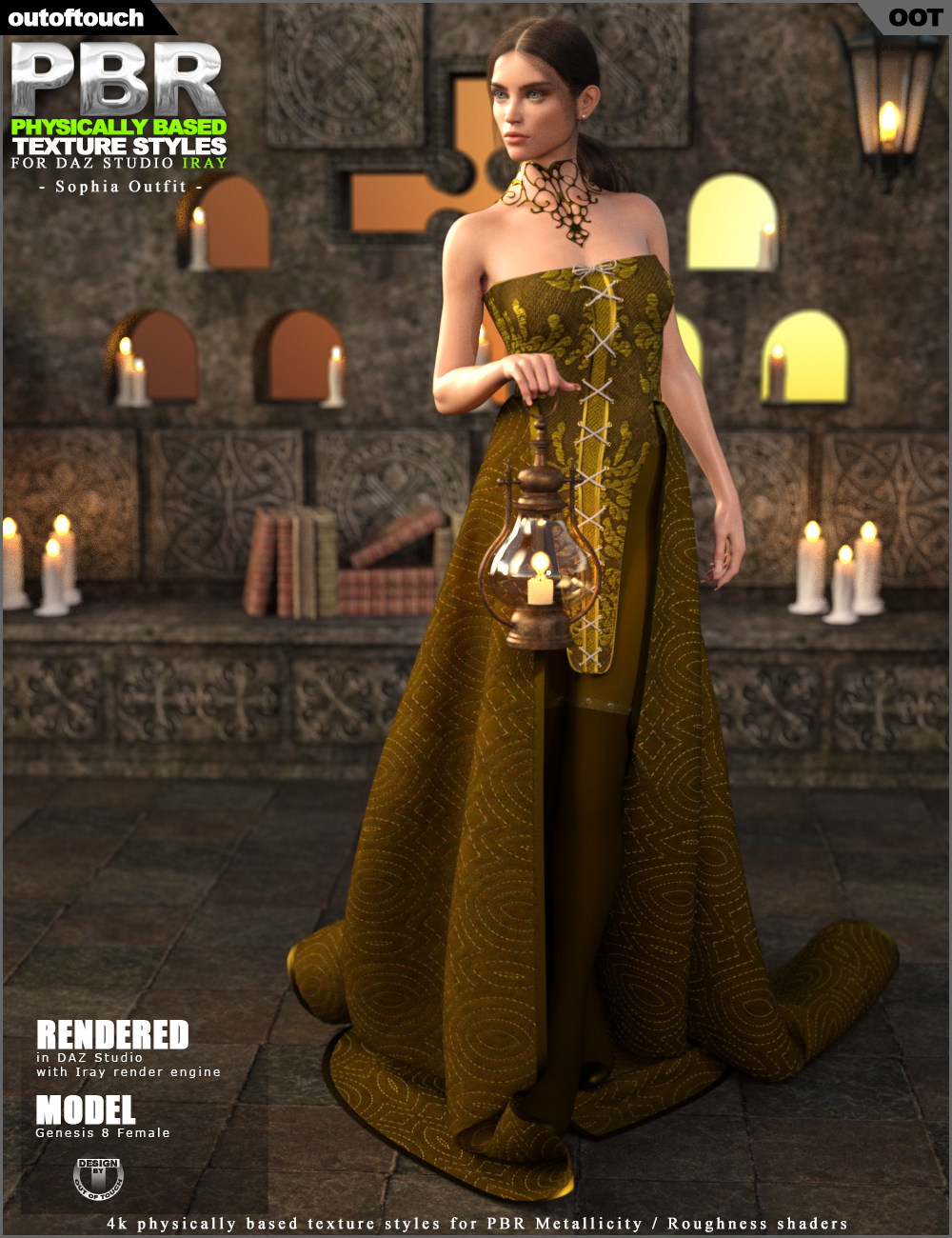 OOT PBR Texture Styles for Sophia Outfit by N/A