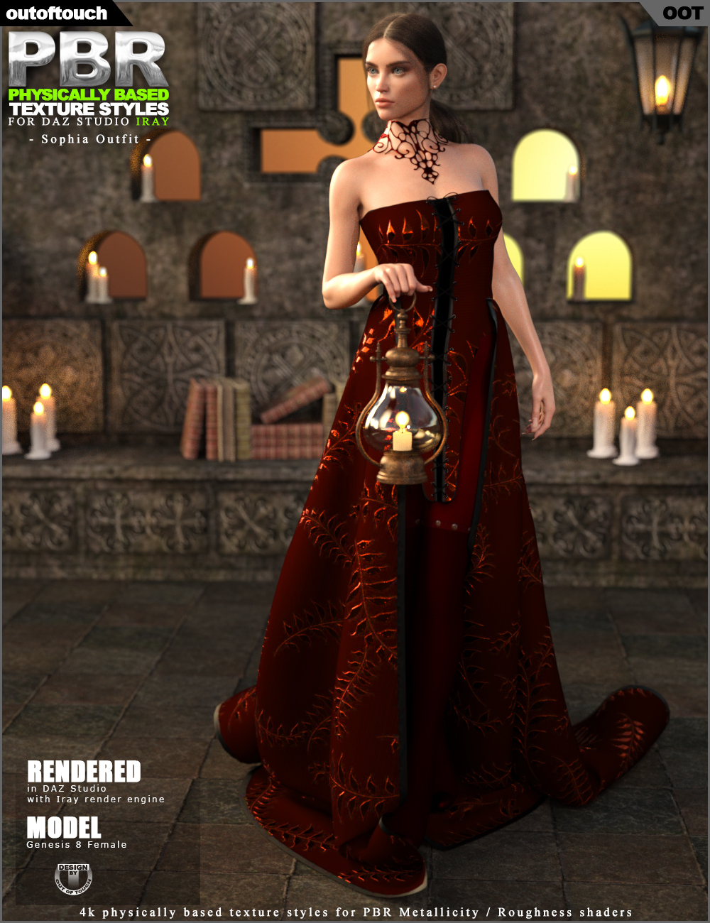 OOT PBR Texture Styles for Sophia Outfit by N/A