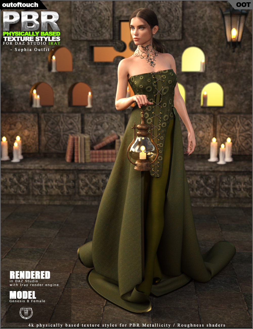 OOT PBR Texture Styles for Sophia Outfit by N/A