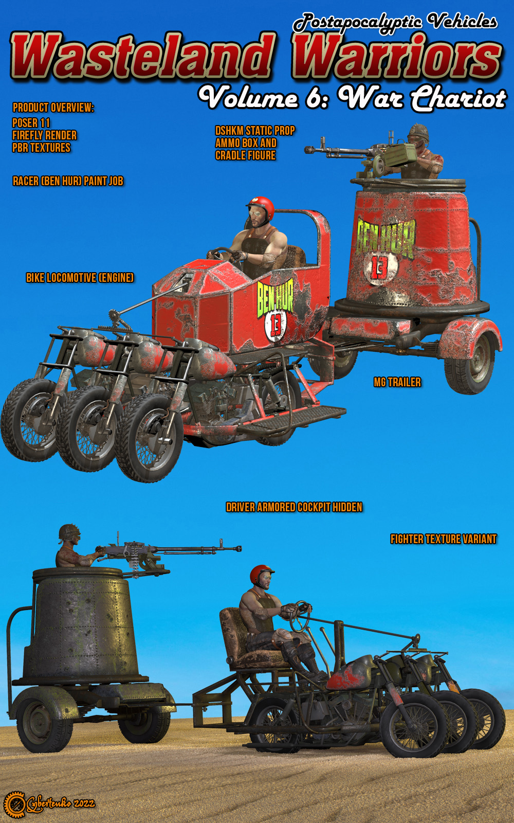 Wasteland Warriors 6 - War Chariot by N/A
