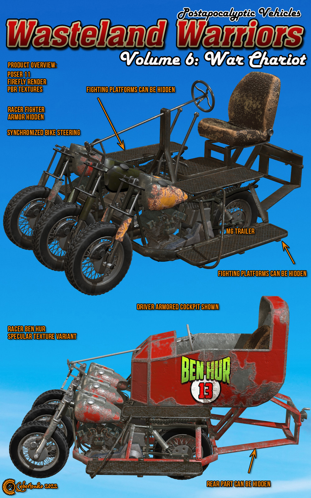 Wasteland Warriors 6 - War Chariot by N/A