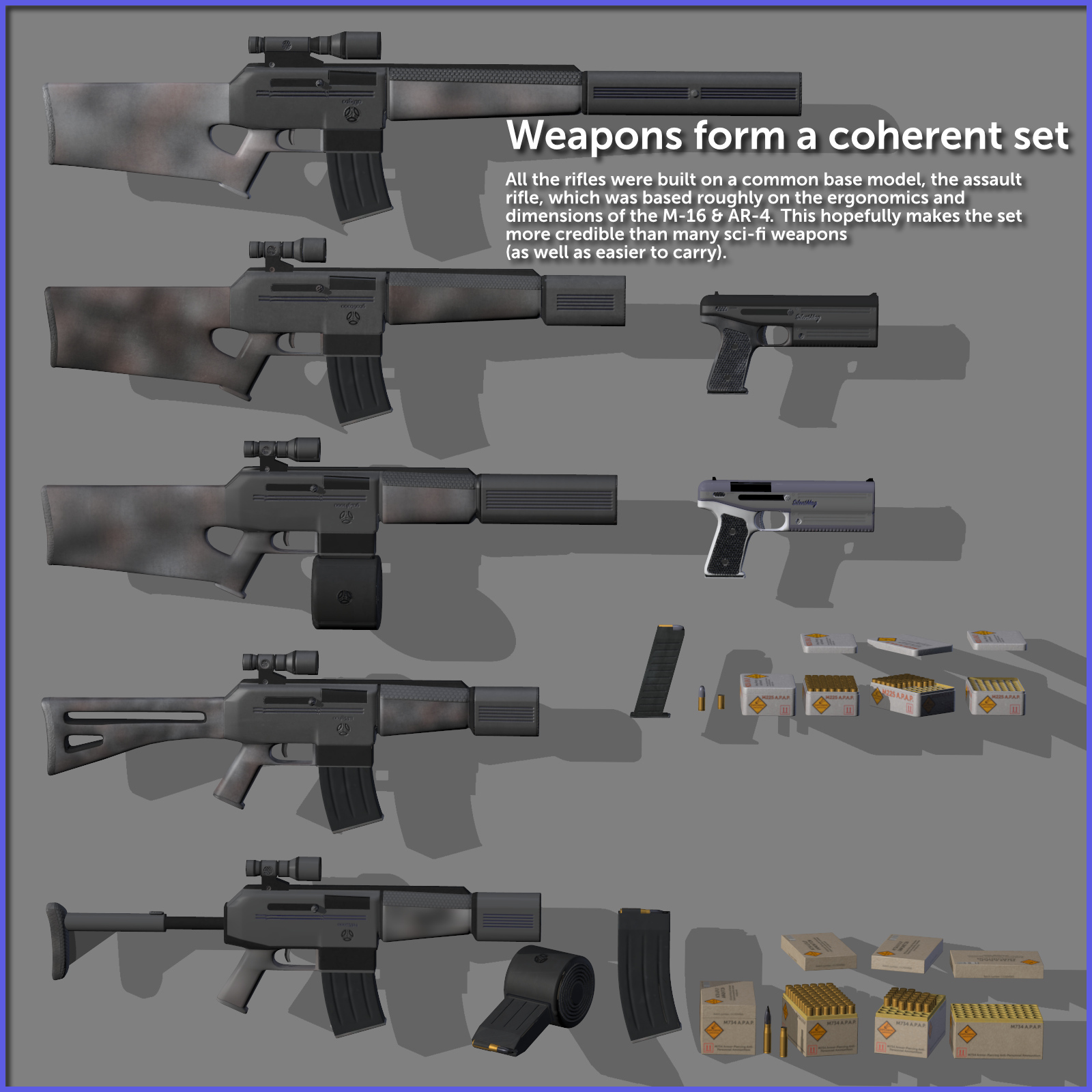 FA Weapons Pack 1 by N/A