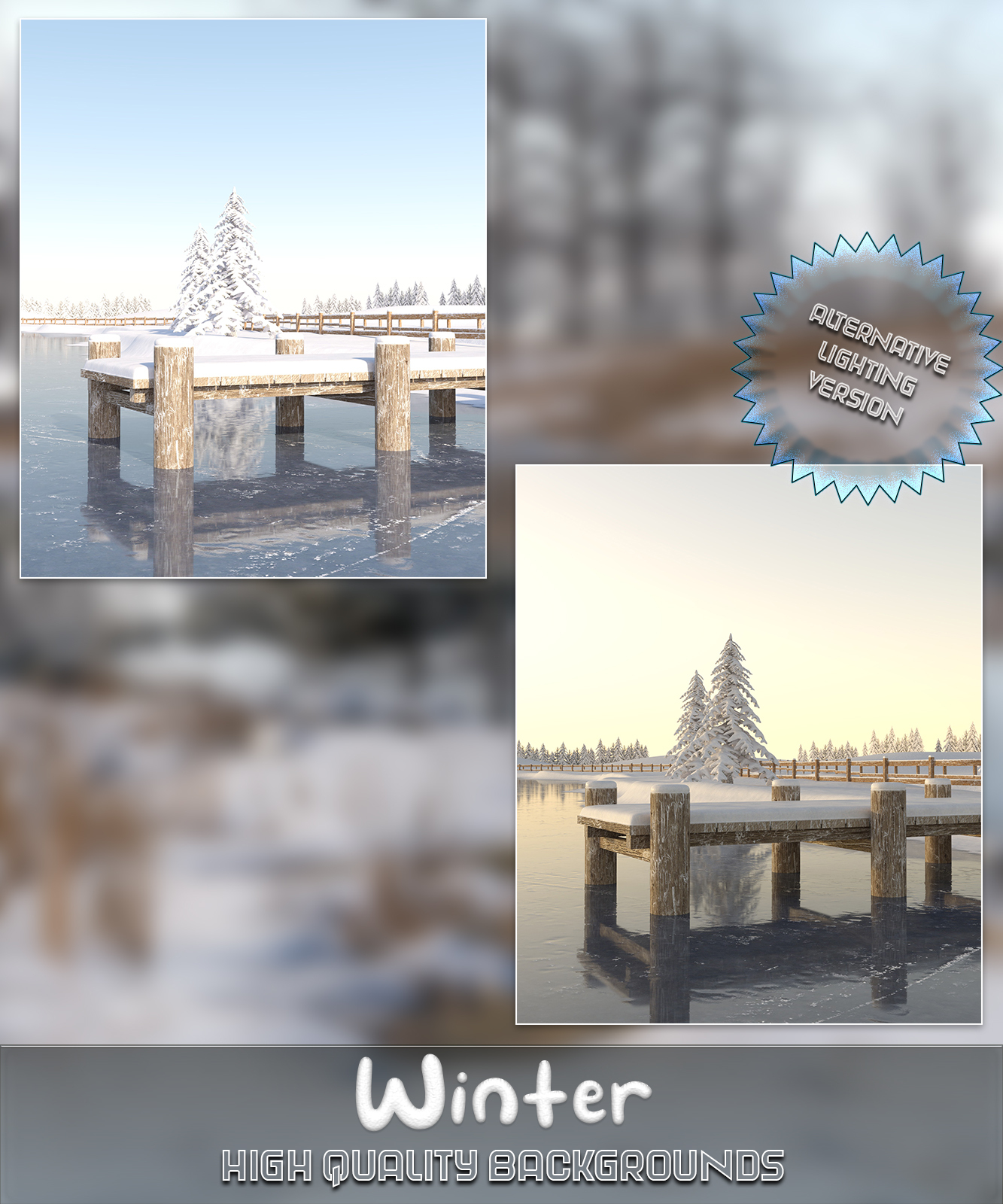 Winter - Backgrounds by N/A