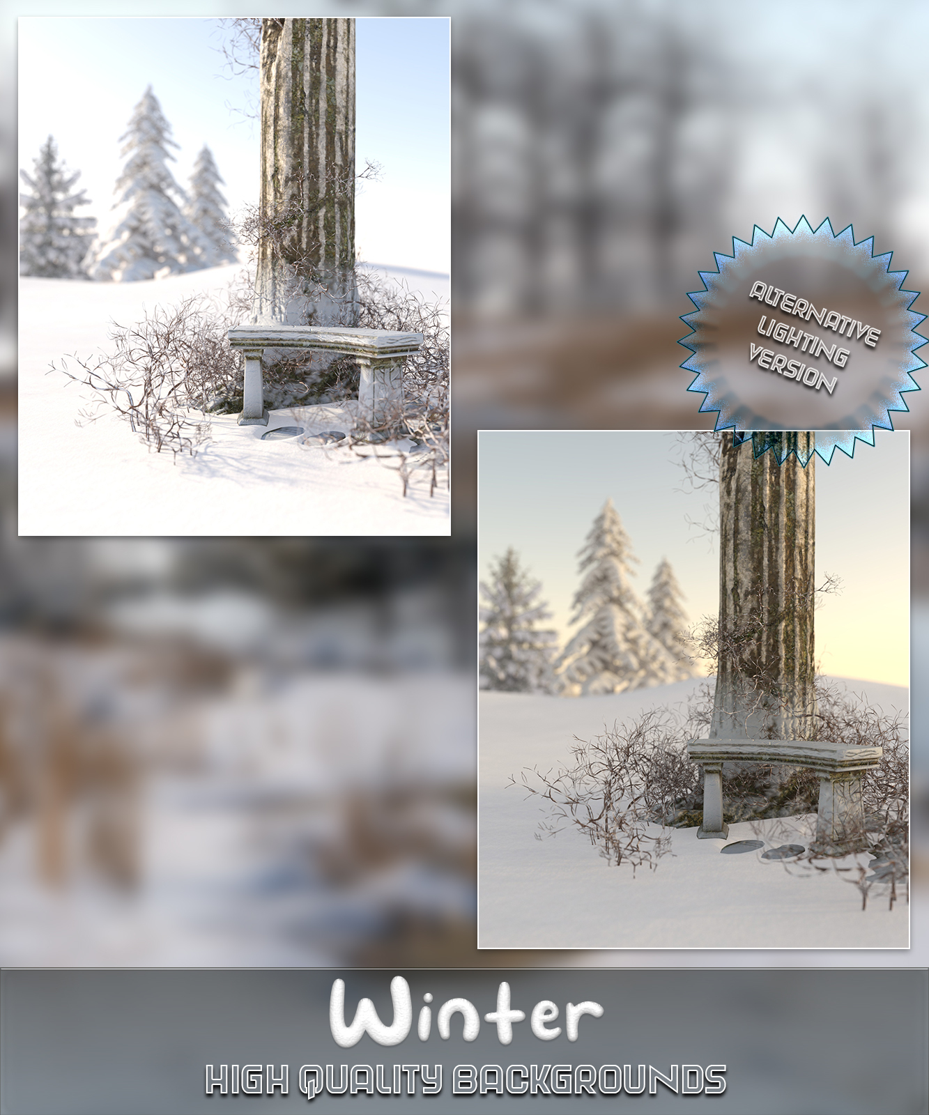 Winter - Backgrounds by N/A