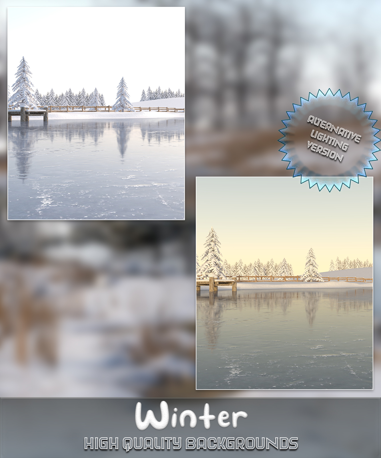 Winter - Backgrounds by N/A