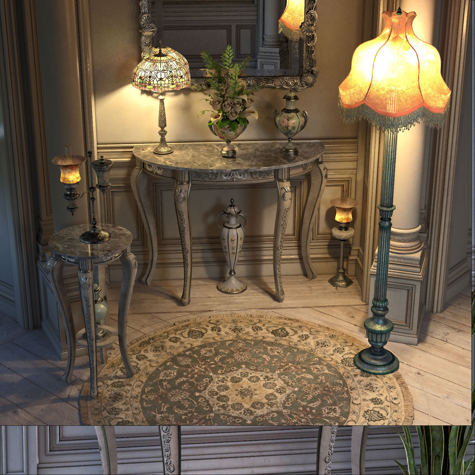 Shabby Vic Parlor 1 by N/A