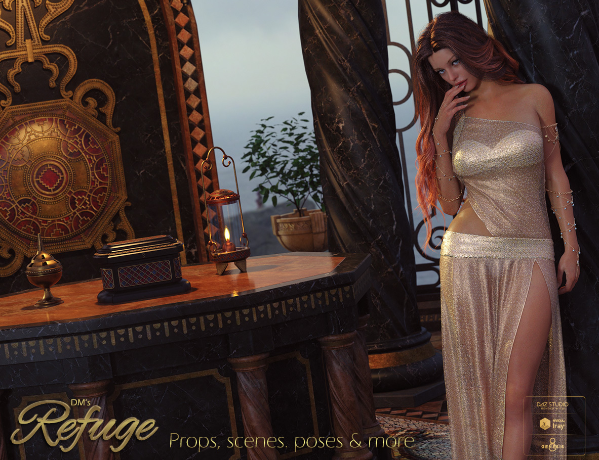 DMs Refuge for Daz Studio by N/A