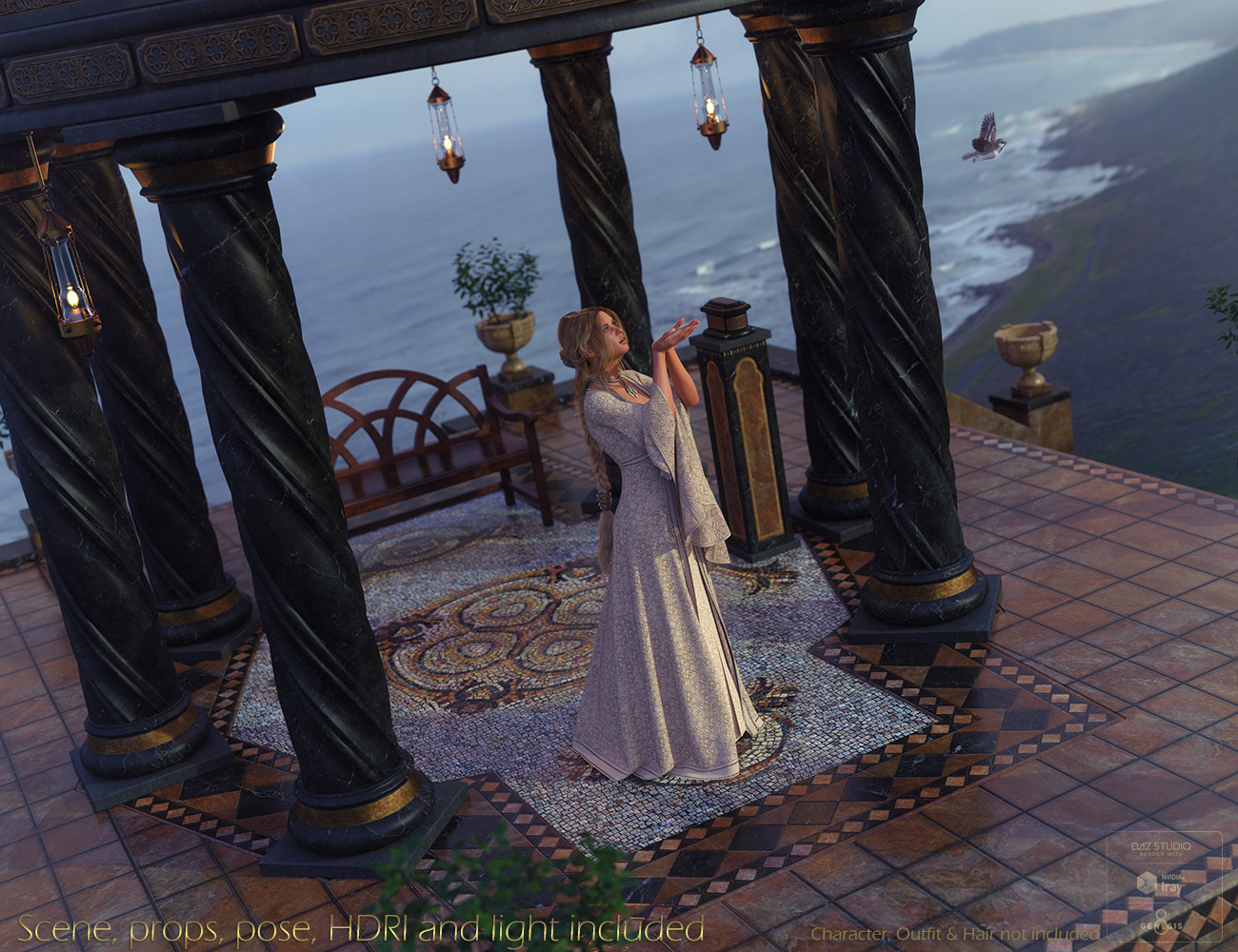 DMs Refuge for Daz Studio by N/A