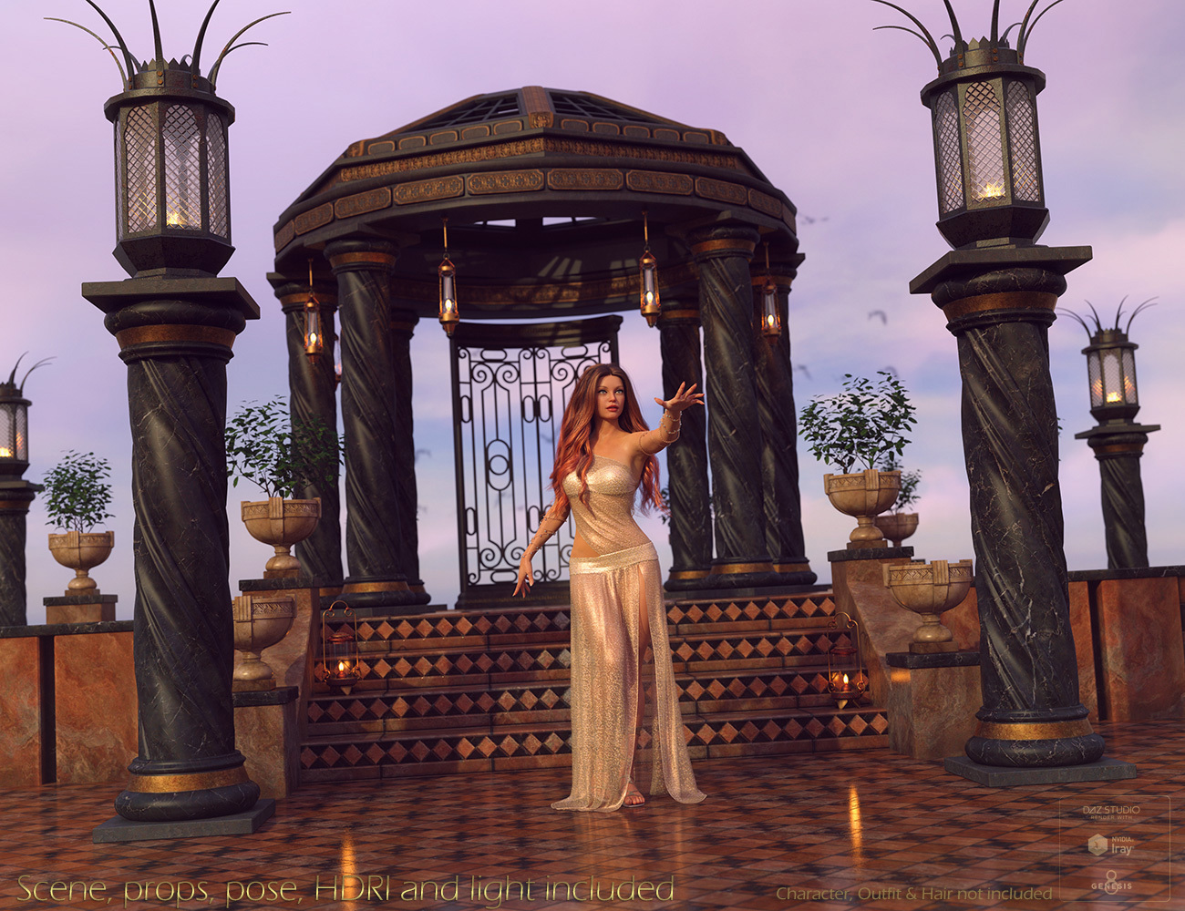 DMs Refuge for Daz Studio by N/A