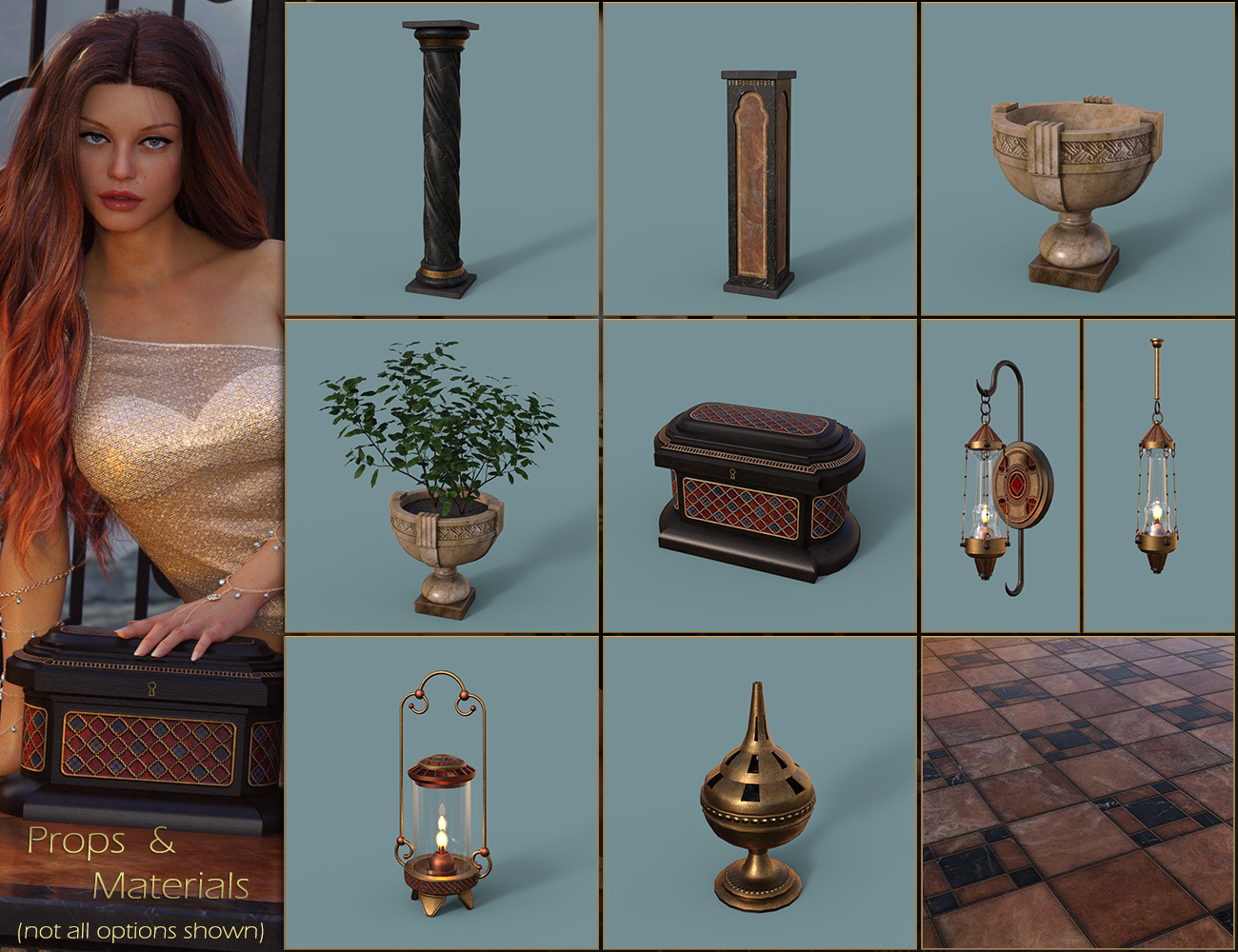 DMs Refuge for Daz Studio by N/A