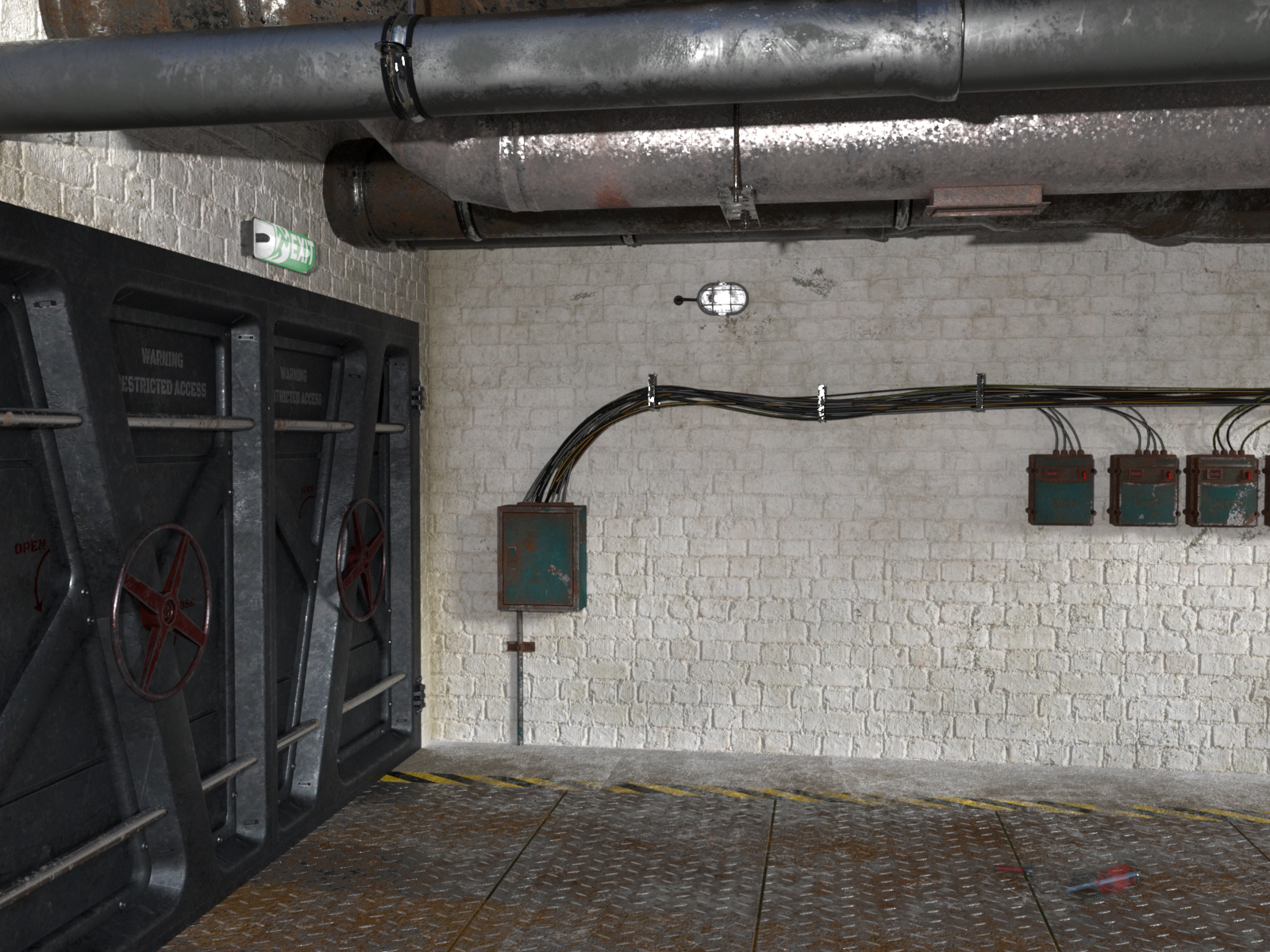 Old Bunker for DAZ and Poser by N/A