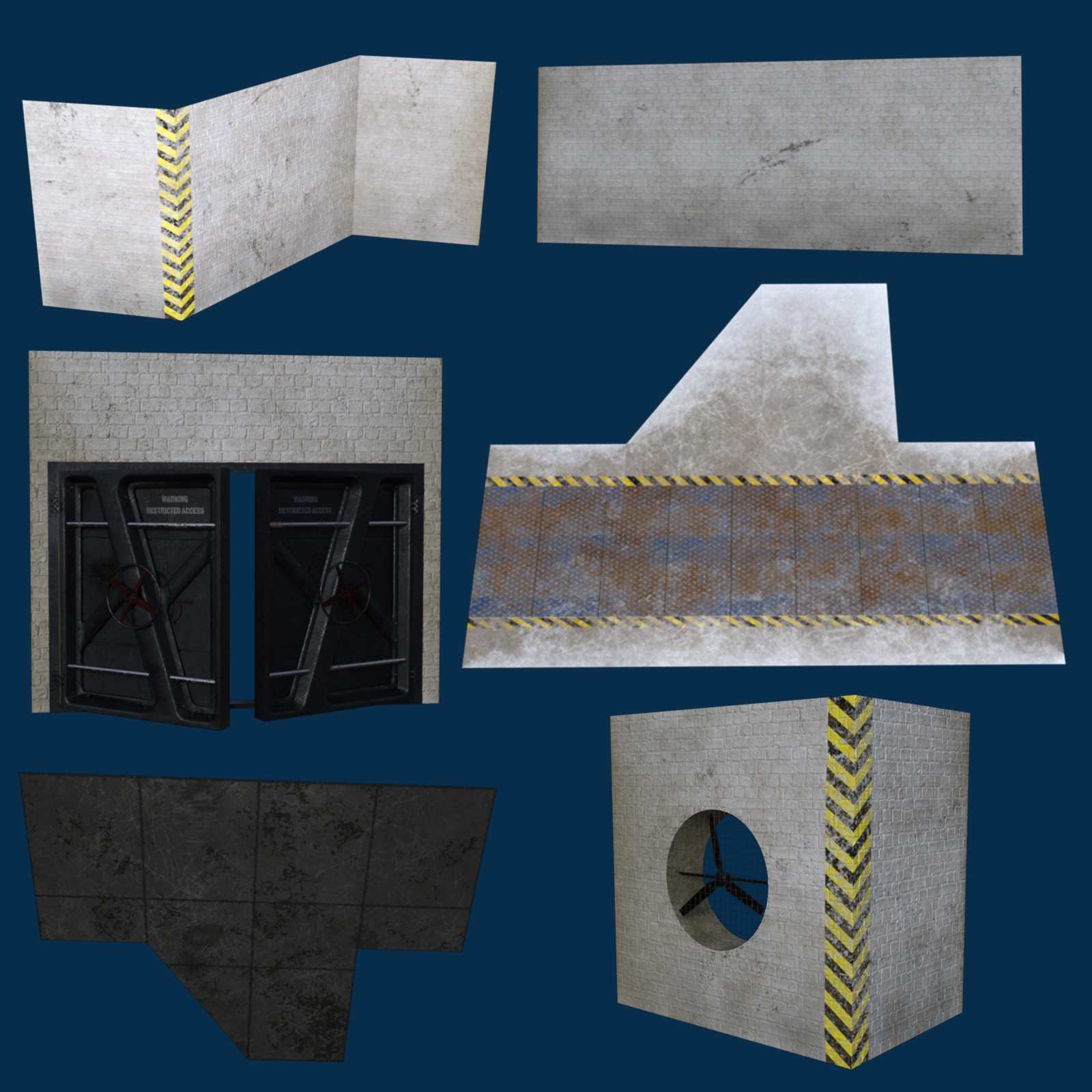 Old Bunker for DAZ and Poser by N/A