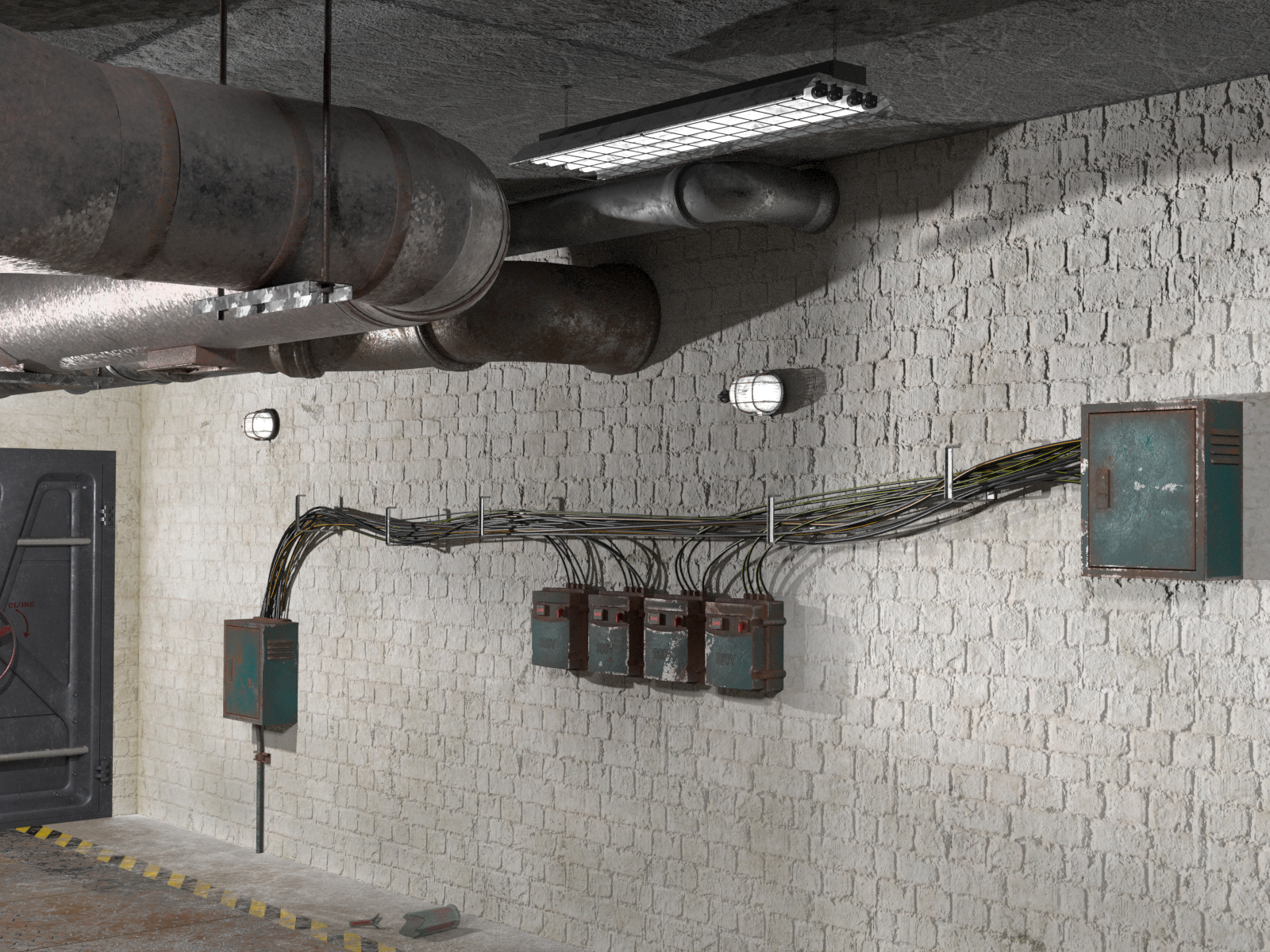 Old Bunker for DAZ and Poser by N/A