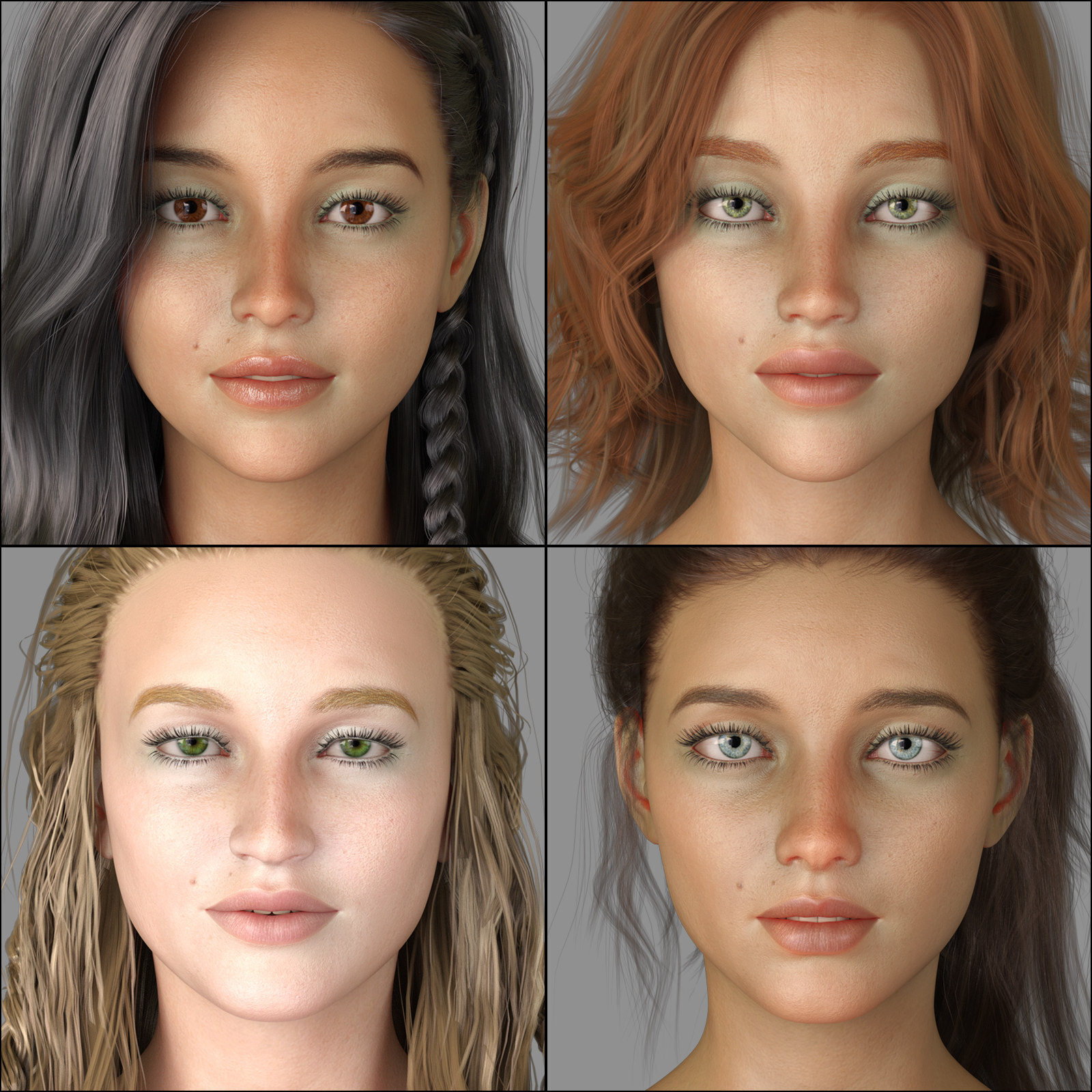 Exnem Skin Type 6 for Genesis 8.1 Female by N/A