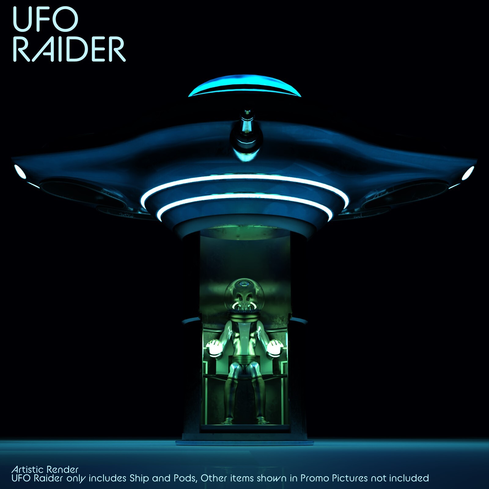 UFO Raider Ship by N/A