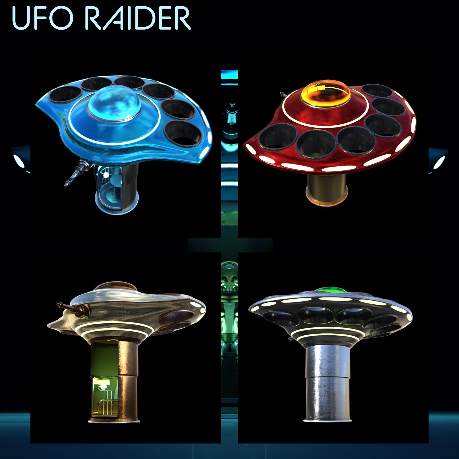 UFO Raider Ship by N/A
