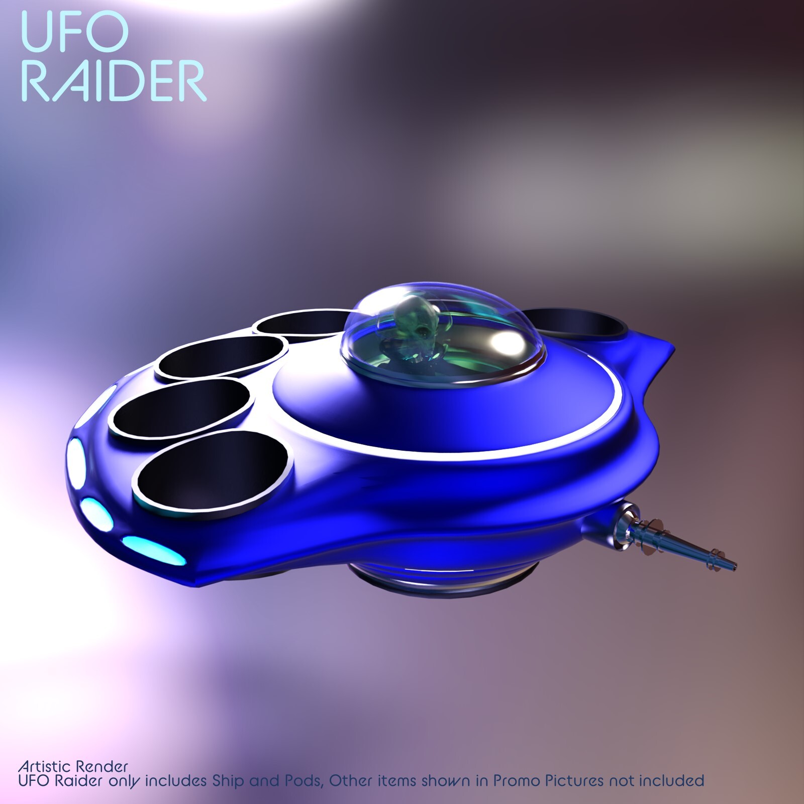 UFO Raider Ship by N/A