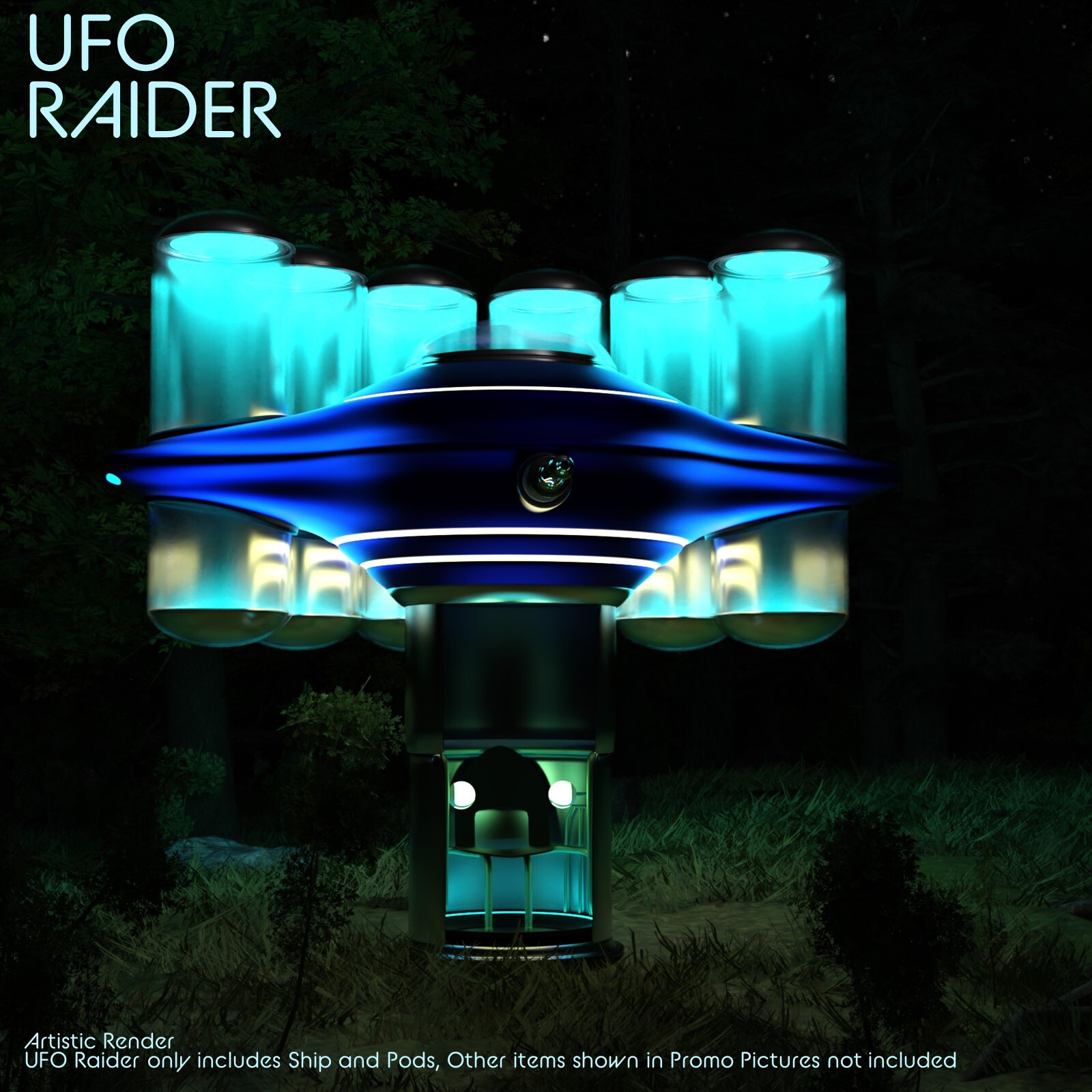 UFO Raider Ship by N/A