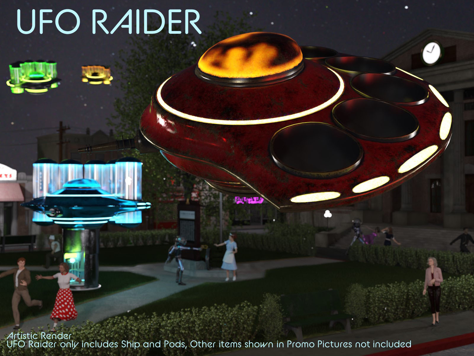 UFO Raider Ship by N/A