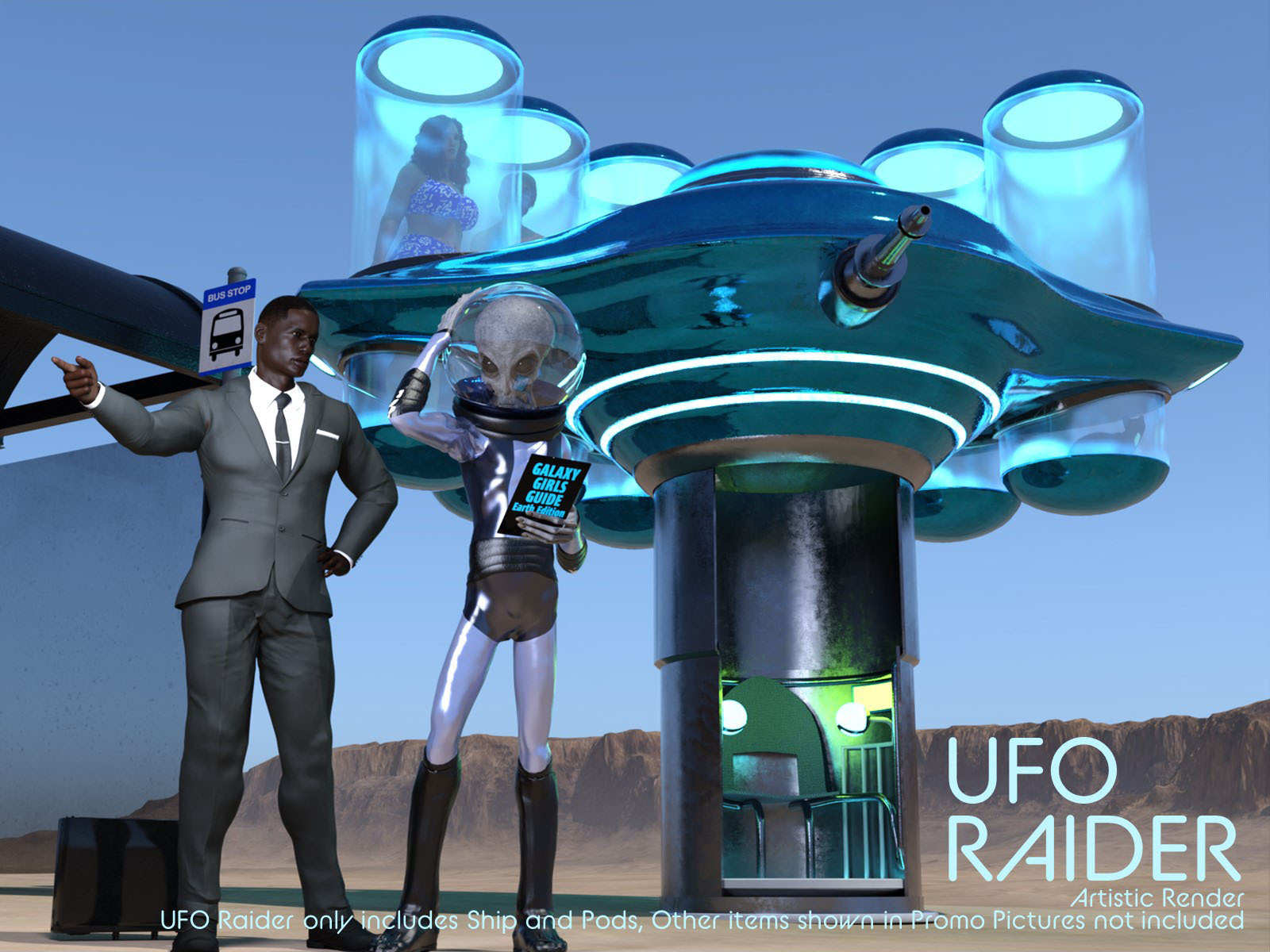 UFO Raider Ship by N/A