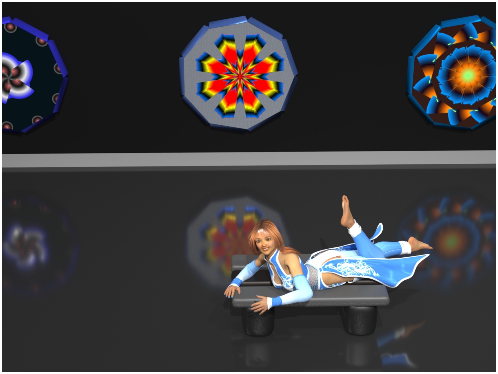 Pattern Art Gallery for Poser by N/A