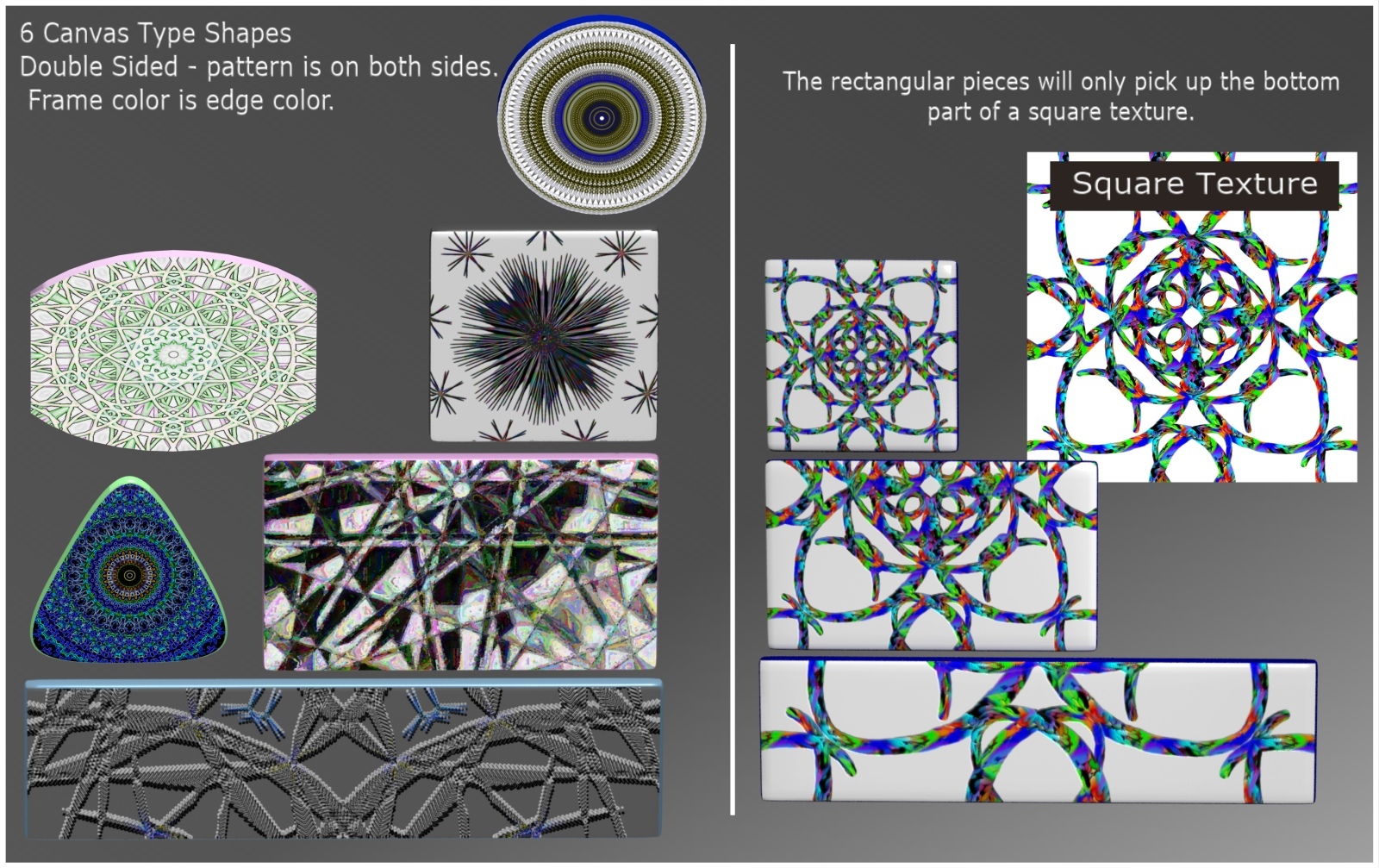 Pattern Art Gallery for Poser by N/A