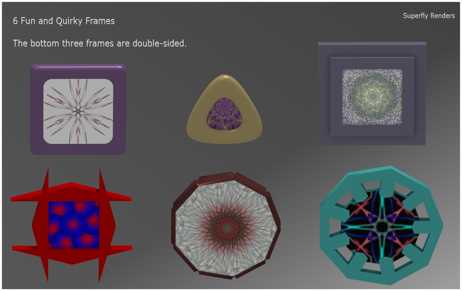 Pattern Art Gallery for Poser by N/A