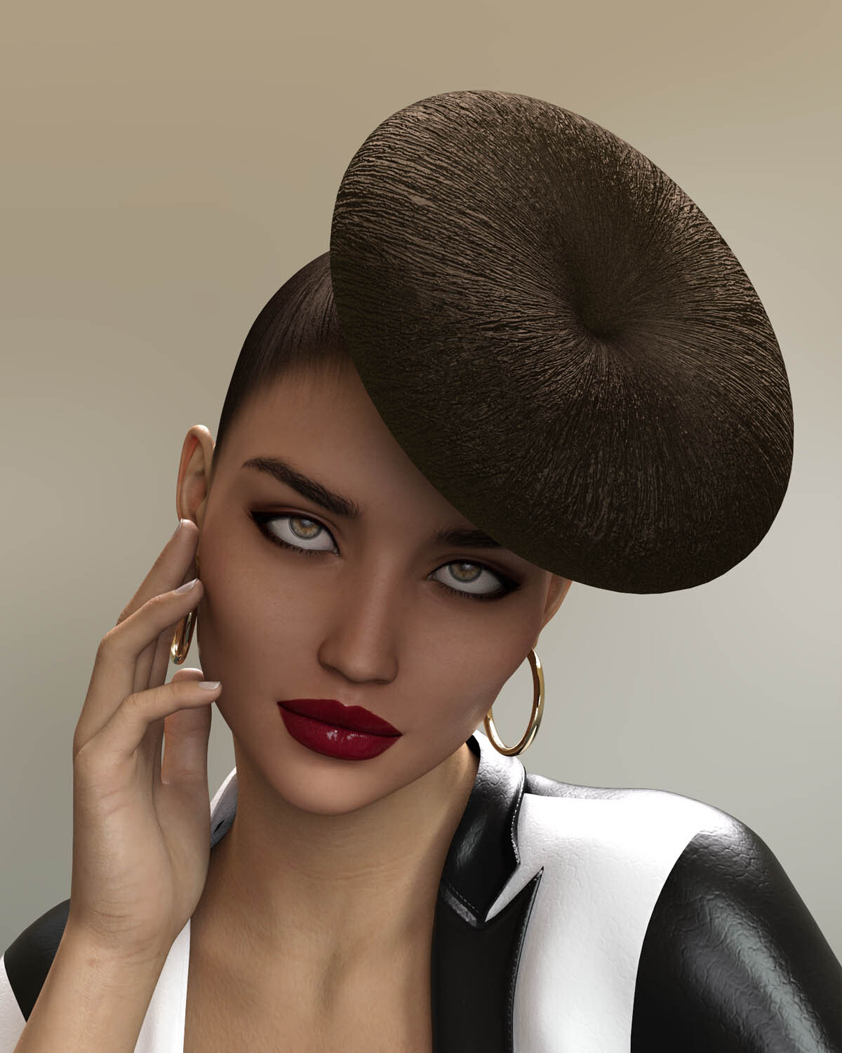 Donut Bun Resource - Updo for Genesis 8 Female(s) by N/A