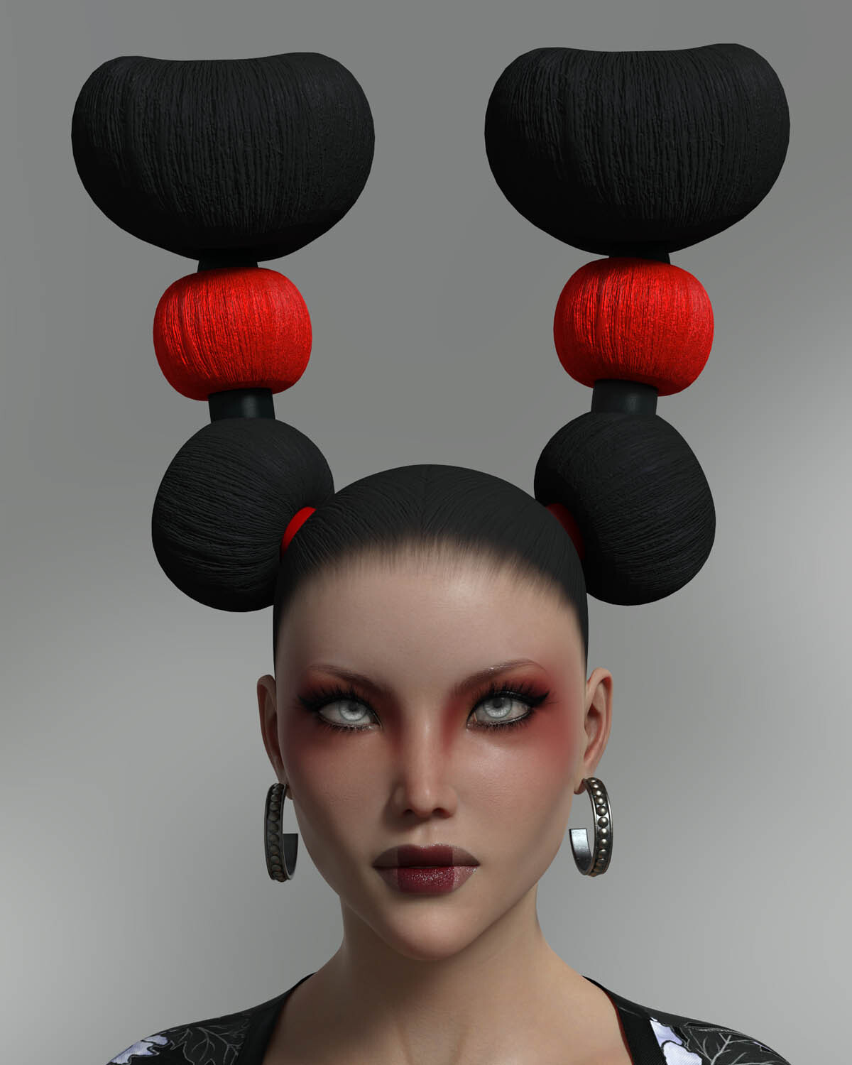 Donut Bun Resource - Updo for Genesis 8 Female(s) by N/A