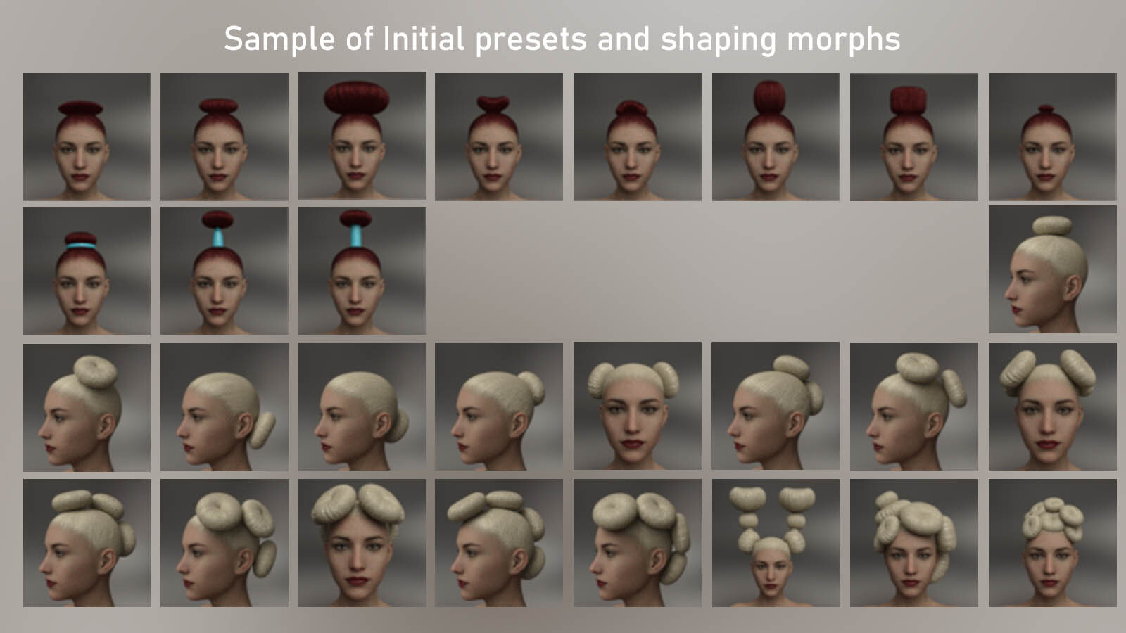Donut Bun Resource - Updo for Genesis 8 Female(s) by N/A