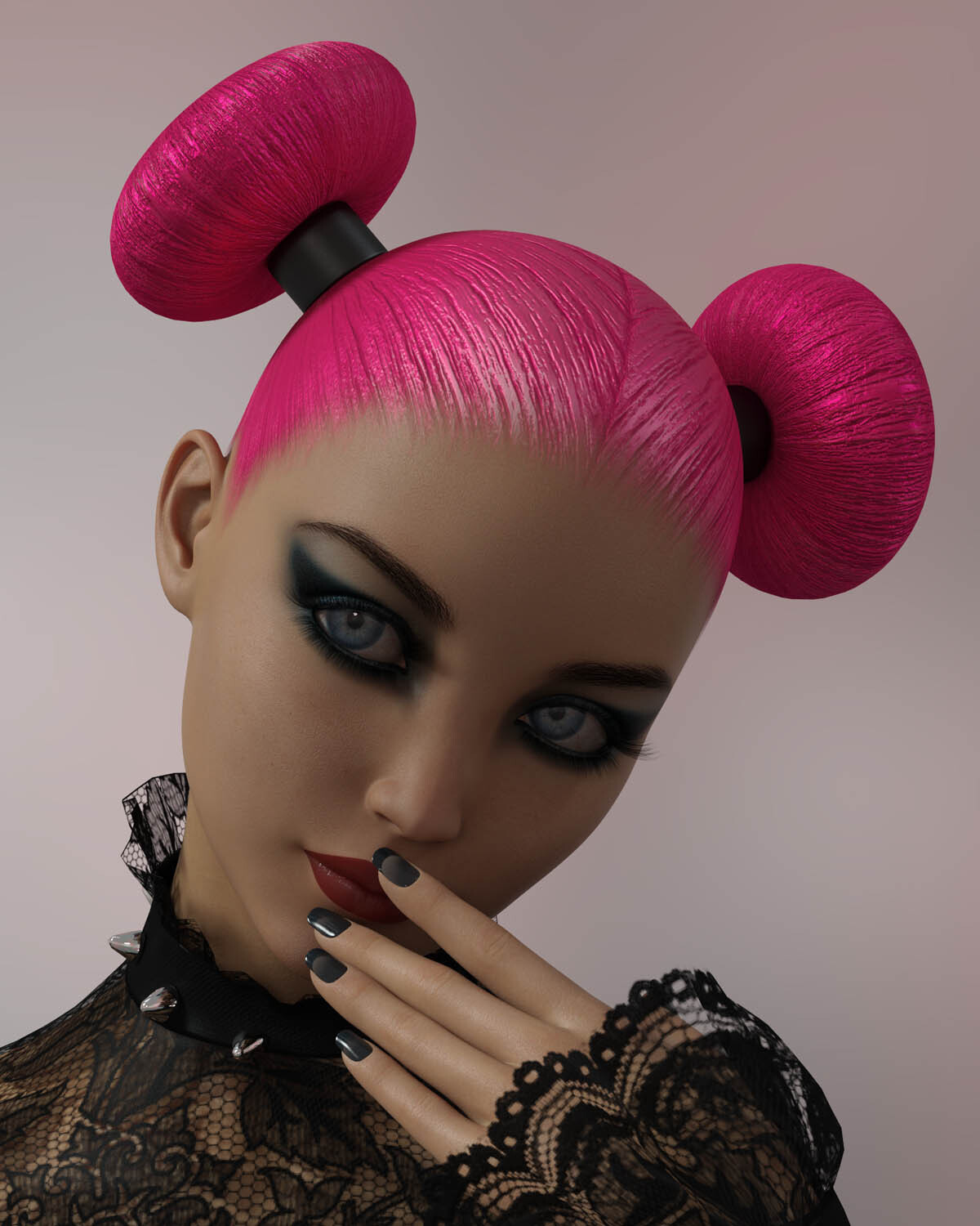 Donut Bun Resource - Updo for Genesis 8 Female(s) by N/A