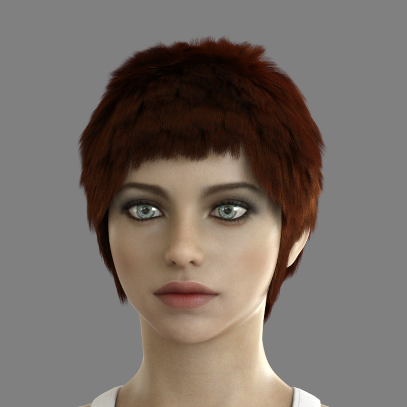 NI Hair for Genesis 8 and 8.1 Female by N/A