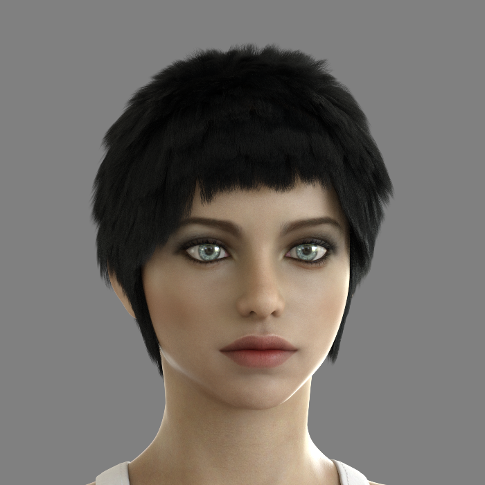 NI Hair for Genesis 8 and 8.1 Female by N/A