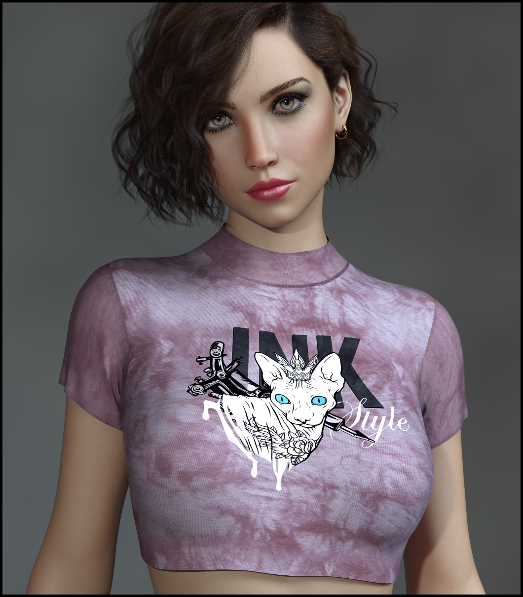 7th Ave: dforce - Basics - Crop Tee - Genesis 8 by N/A