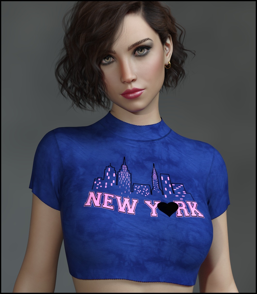 7th Ave: dforce - Basics - Crop Tee - Genesis 8 by N/A