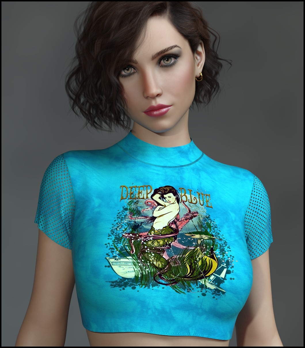 7th Ave: dforce - Basics - Crop Tee - Genesis 8 by N/A