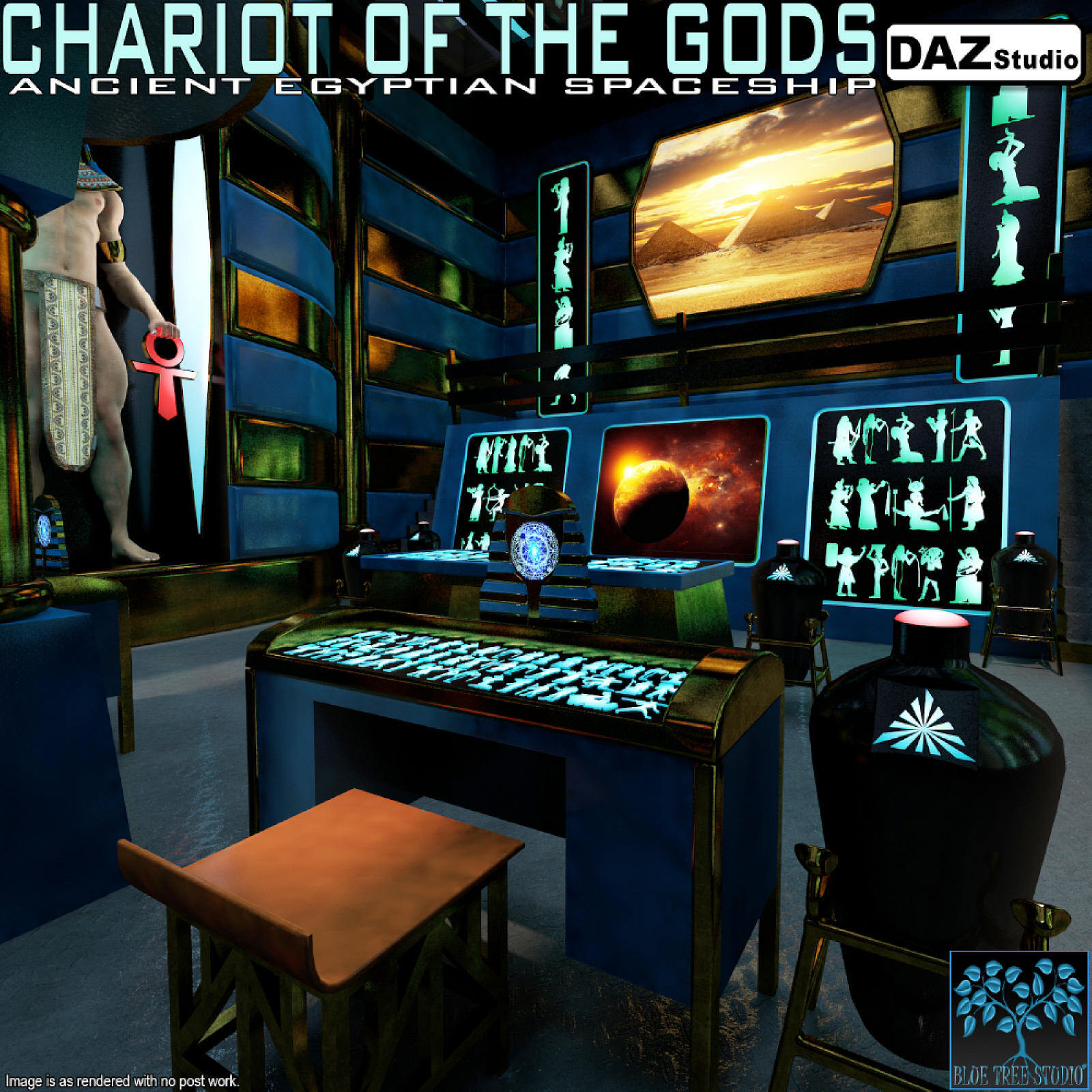 Chariot of the Gods for Daz Studio by N/A