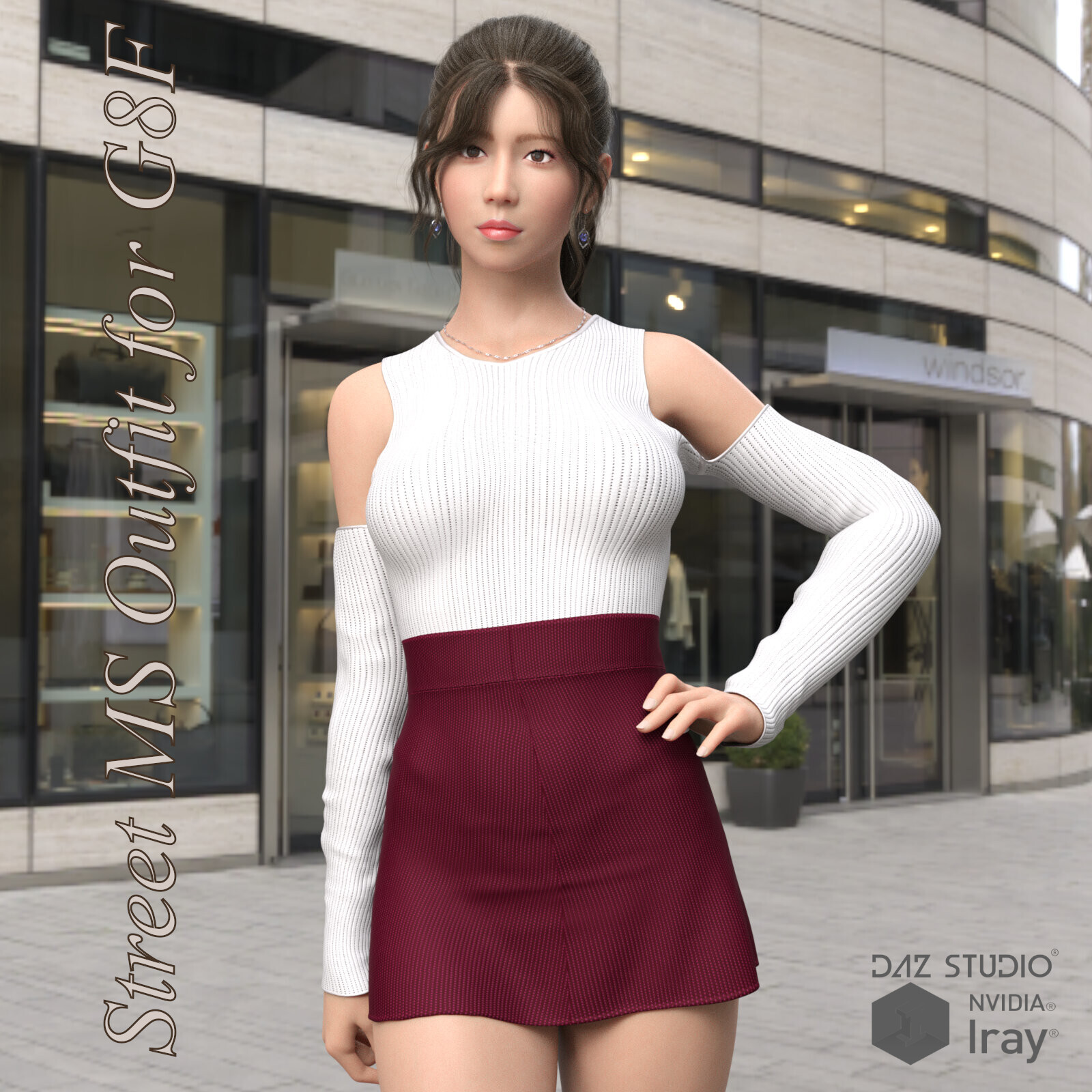 Street MS Outfit DForce for G8F by N/A