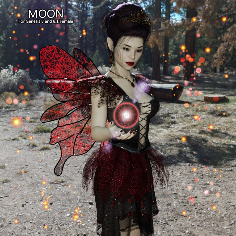 Moon for Genesis 8 and 8.1 Female by N/A