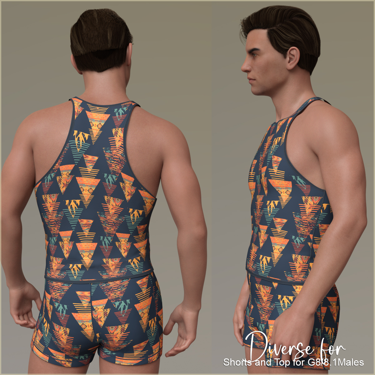 Diverse for Shorts and Top for G8M/G8.1M by N/A