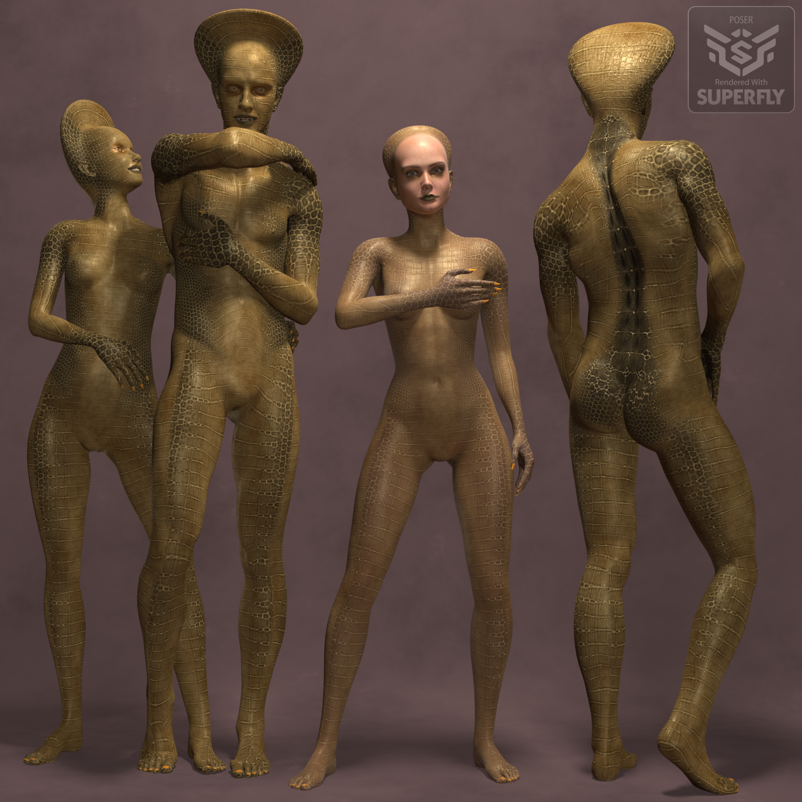 LaReptile for La Femme and L'Homme by N/A
