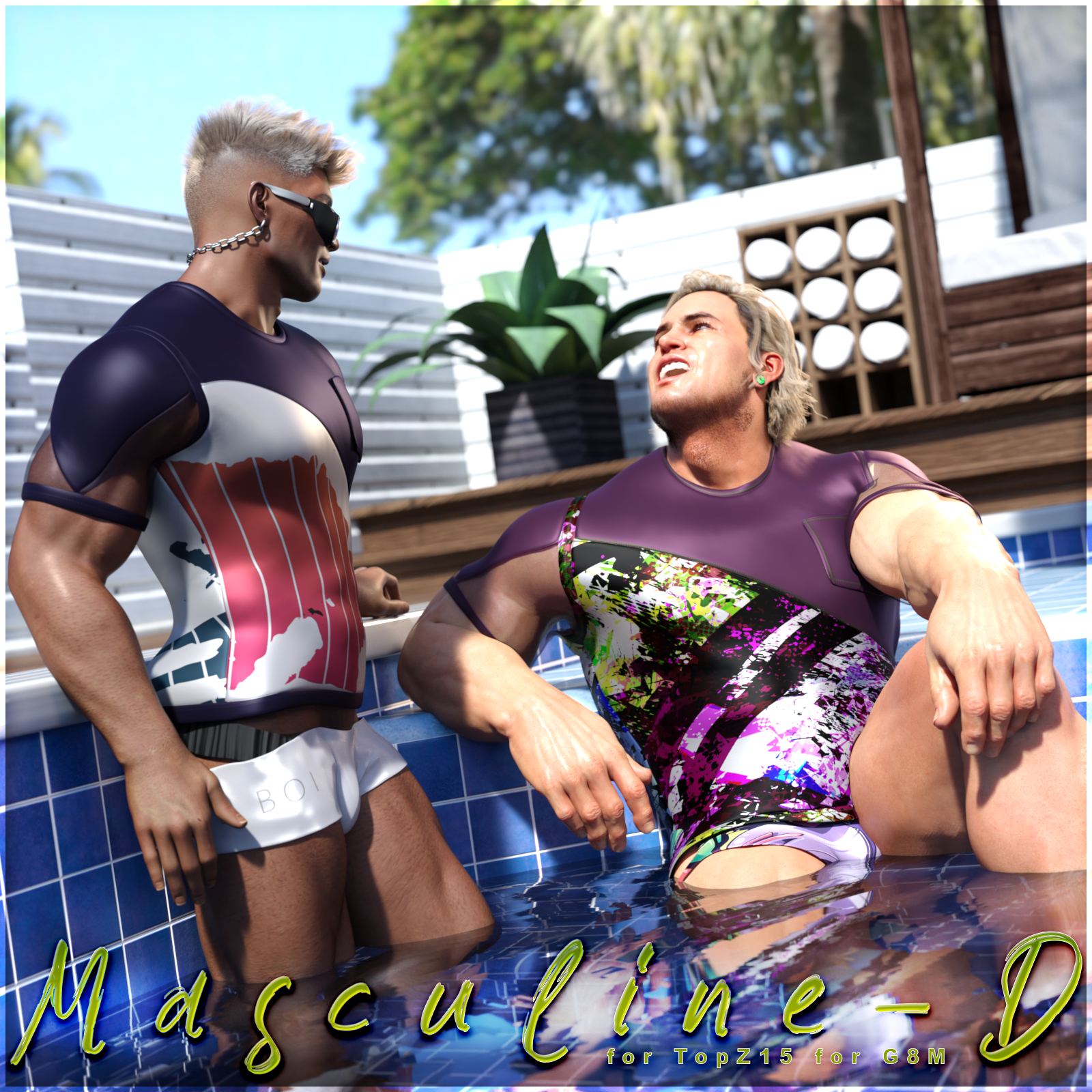 Masculine-D for TopZ15 by N/A