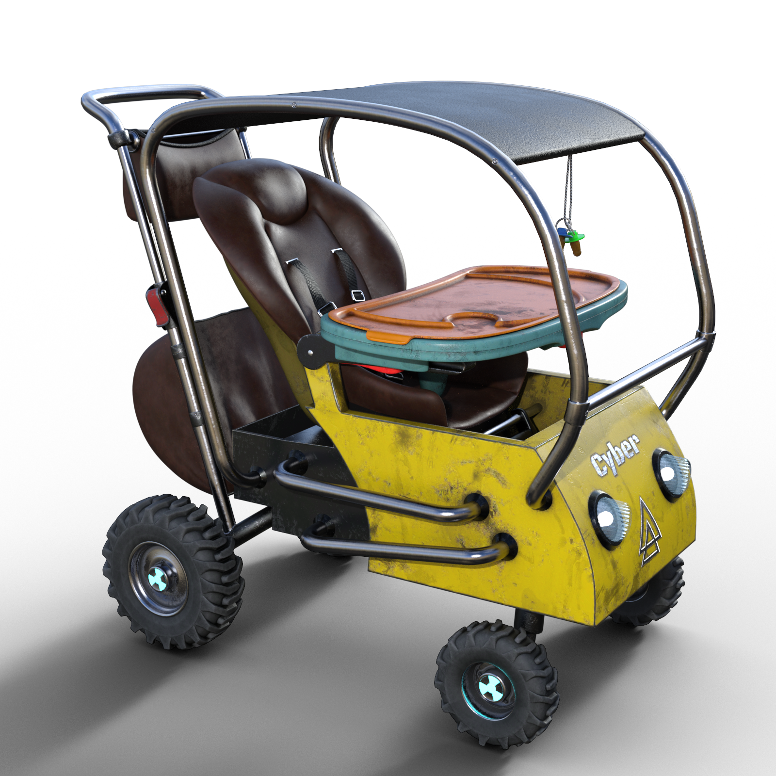 Cyber stroller for Daz and Poser by N/A