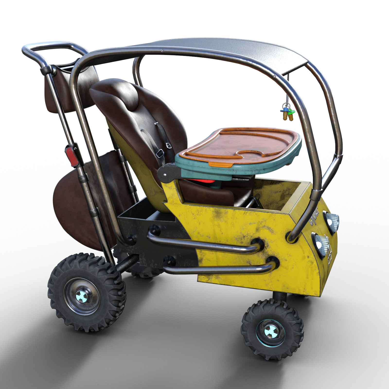 Cyber stroller for Daz and Poser by N/A